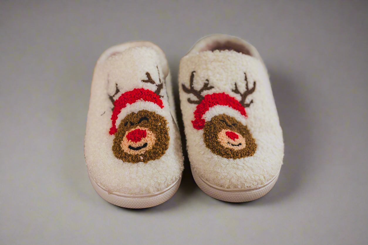 XMAS Reindeer Slippers