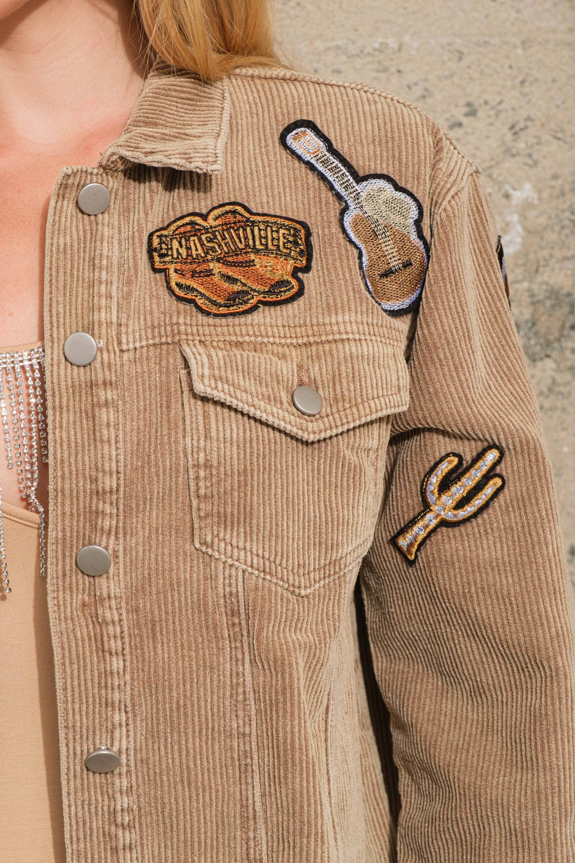 Corduroy Western Jacket