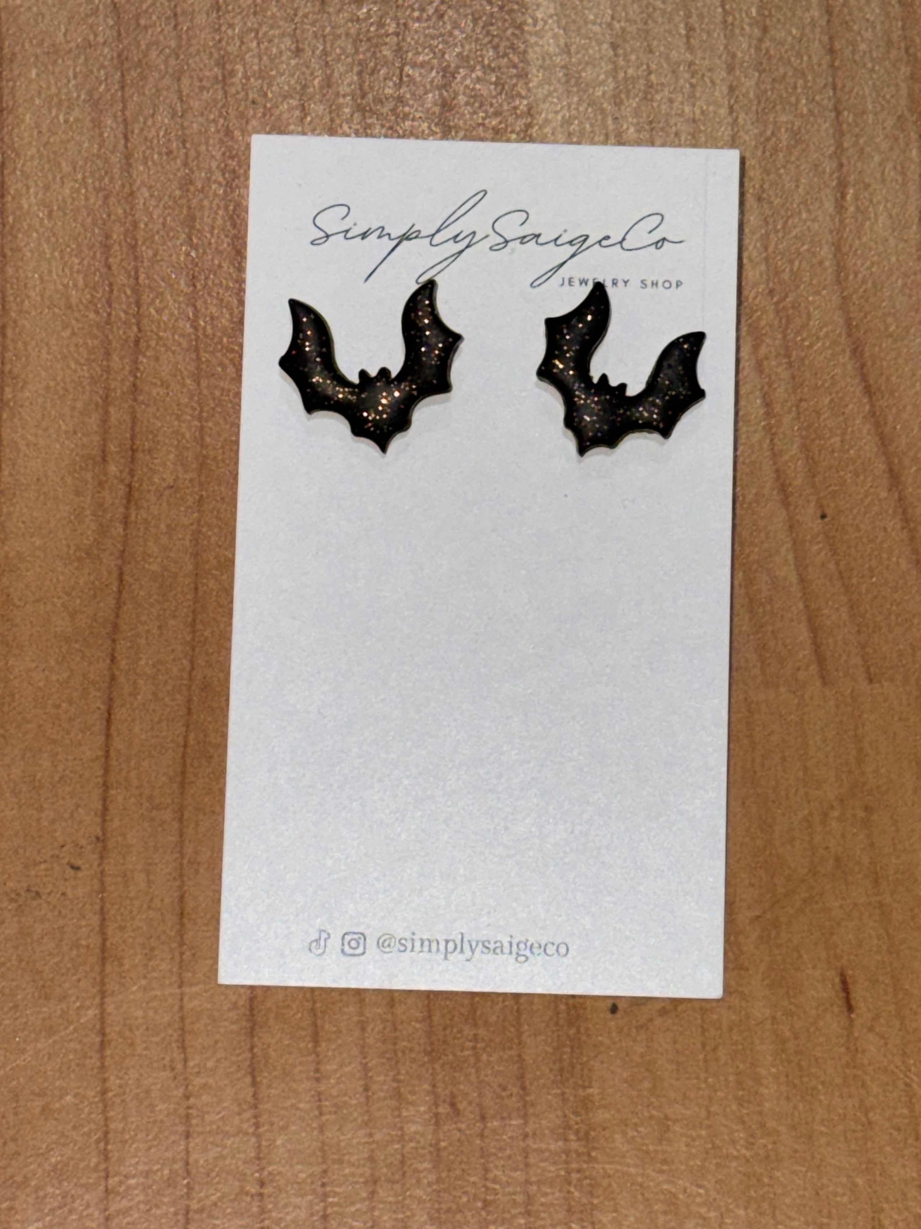 Bat Earrings