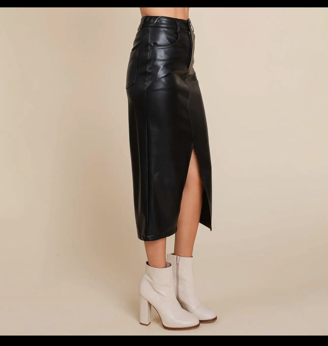 Leather Skirt