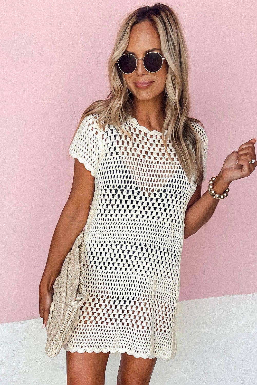 Rodgers Crochet Beach Cover Up